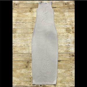 Joah Brown ribbed body-con dress sz xs/s